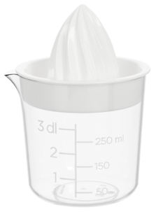 Sitruspuristin muovia, 0,3 l
