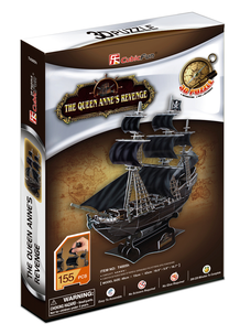 3D-pussel piratskepp