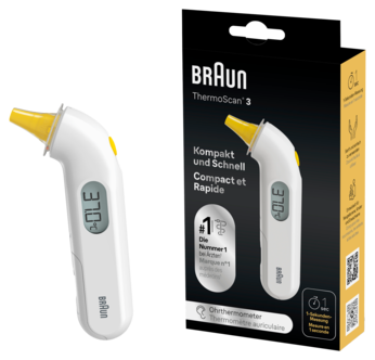 Braun ThermoScan 3 örontermometer IRT 3030