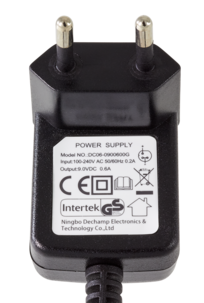 Lader 9 V DC/600 mA, multitrimmer GMT72