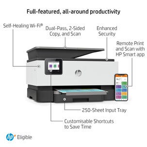 HP OfficeJet Pro 9014e Langaton mustesuihkutulostin, väri