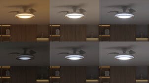 Philips Bliss takvifte med dimbart lys, 51 cm