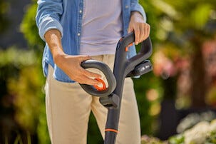 Gardena EasyWeed plattrensare, batteridriven