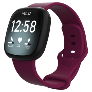 Silikonarmbånd til Fitbit sense2, Fitbit sense, Fitbit Versa 3, 4, small
