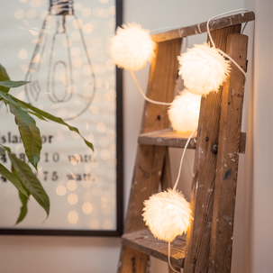 Lyslenke med fjærballer LED, Northlight