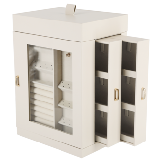 Smyckeskrin roterande