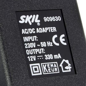 Skil lader 12 V/330 mA