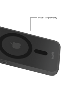 Holdit Transparent Case MagSafe iPhone 15, 14, 13 mobilskal