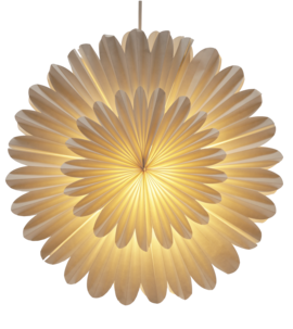 Adventsstjerne i papp, 48 cm