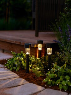 Solcellelampe, 3 stk/pk