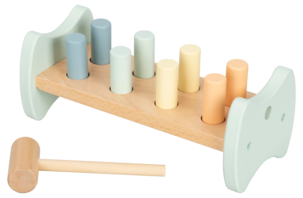 Bankebrett i tre, 10 deler, for barn fra 12 måneder