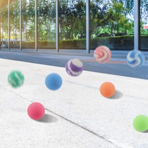 Studsbollar 8-pack, från 3 år