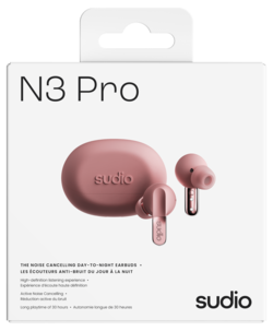 Sudio N3 Pro brusreducerande hörlurar in ear