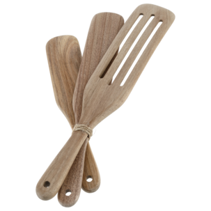 Stekspade trä, set i 3 delar