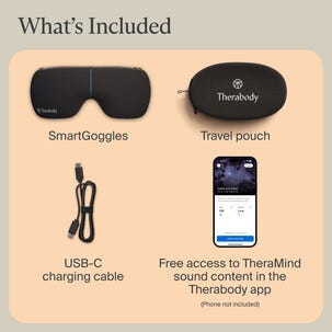Therabody SmartGoggles 2 Gen sovemaske med massasje