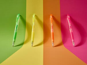 Pilot poplol gelpenna färgat bläck 0,7 mm