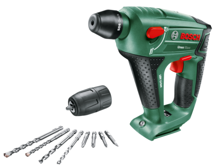 Bosch Uneo Maxx 18, borhammer med bor