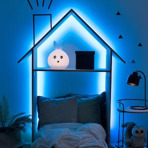 LED list RGB med färgkombinationer och fjärrkontroll, Cotech