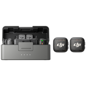 DJI Mic 3 trådlöst mikrofonsystem (2 TX + 1 RX + Charging Case)