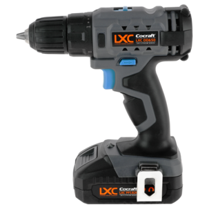Cocraft LXC DD650-K skruvdragare 18 V batteri och tillbehör 
