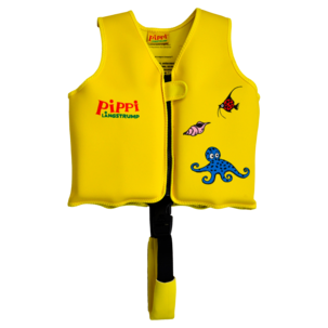 Swimpy Simväst Pippi gul, 3-6 år, 18-30 kg