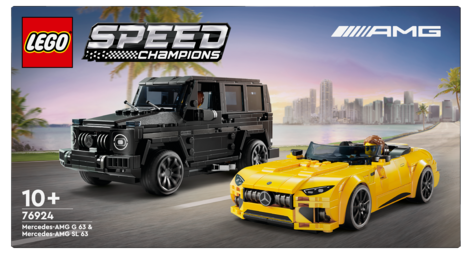 LEGO Speed Champions Mercedes-AMG G 63 & Mercedes-AMG SL 63 76924, från 10 år