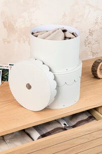Bigso Box of Sweden Wilma Säilytyslaatikko pyöreä, 2 kpl