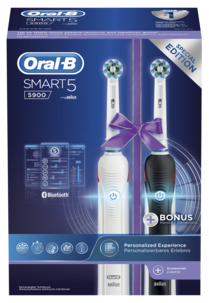 Oral-B Smart 5 series 5900 eltannbørste, 2-pack