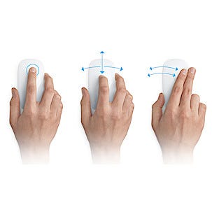 Trådlös Bluetooth-mus Magic Mouse, Apple