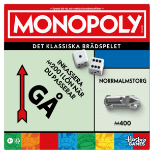 Monopoly Classic Refresh 90 Year, Hasbro, från 8 år