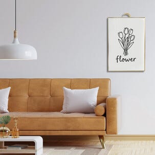 Magnetisk whiteboard med handtag 40x30 cm