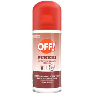 OFF! Tick Insect Punkkikarkote ihmiselle, spray, 100 ml
