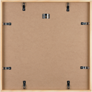 Kvadratisk fotoram trä FSC 50x50 cm