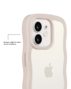 Holdit Wavy Case iPhone 12, 12 Pro mobilskal