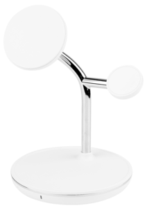 Trådløs Qi2-lader 3-i-1 for iPhone, magnetisk, 15 W