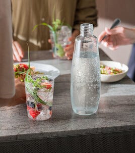 SodaStream Duo glassflaske, 1 liter