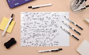 Writech whiteboardpenna 2 mm infällbar spets