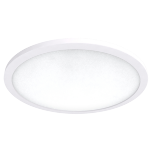 Rund taklampe LED dimbar, hvit