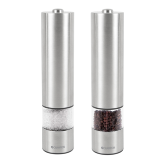 Champion elektrisk salt- och pepparkvarn SPK100, 2-pack