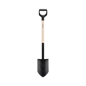 Fiskars Solid spade spetsig, trä FSC