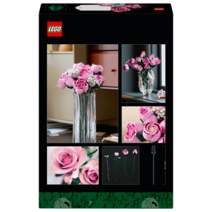 LEGO Botanicals Rosa rosebukett 10374, fra 18 år