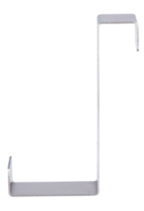 Vändbar dörr- och skåpkrok, 2-pack