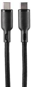 USB-C–USB-C Kaapeli 5 A, 240 W, musta