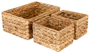 Säilytyskori ruskea, 3 kpl