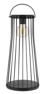 Aurinkokennokori 50 cm musta Northlight