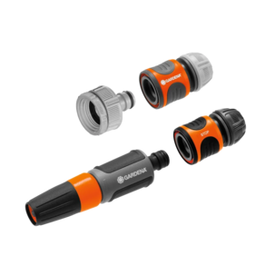 Gardena System grunnsett med sprøytemunnstykke og koblinger