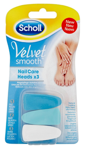 Nagelfil refill Scholl Velvet Smooth