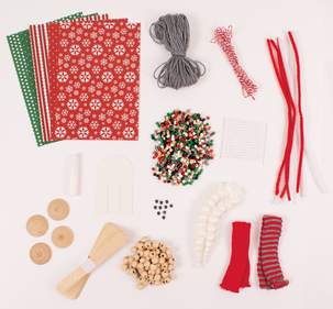 Askartelusetti Joulu, yli 3-vuotiaille