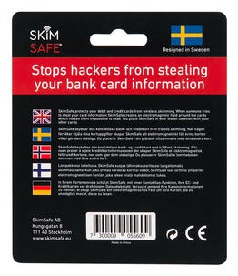 Bank- och kreditkortsskydd SkimSafe