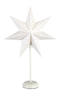 Adventsstjärna på fot